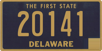 DE license plate 20141