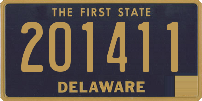 DE license plate 201411