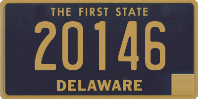 DE license plate 20146