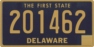 DE license plate 201462