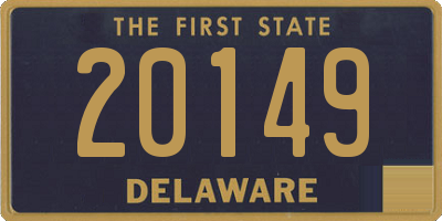 DE license plate 20149