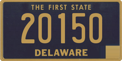 DE license plate 20150