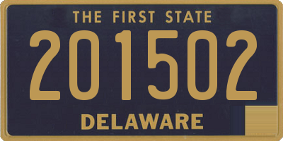 DE license plate 201502