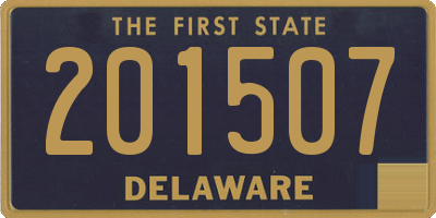 DE license plate 201507