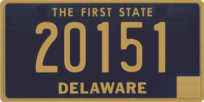 DE license plate 20151