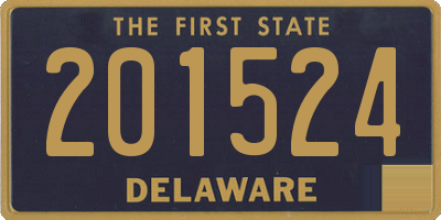 DE license plate 201524