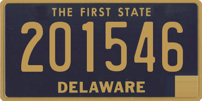 DE license plate 201546