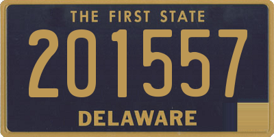DE license plate 201557