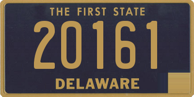 DE license plate 20161