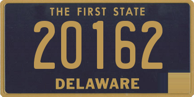 DE license plate 20162