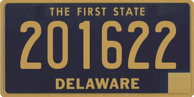 DE license plate 201622