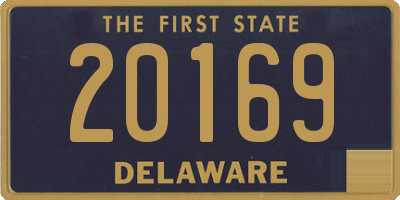 DE license plate 20169