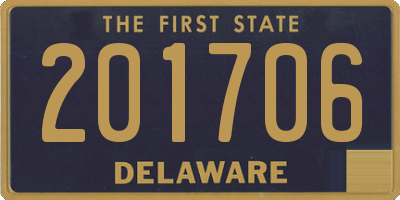 DE license plate 201706