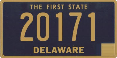 DE license plate 20171