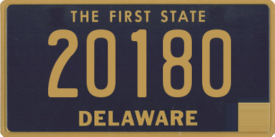 DE license plate 20180