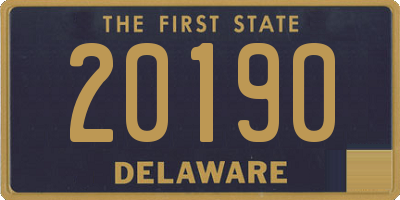 DE license plate 20190