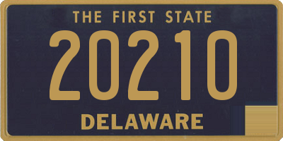 DE license plate 20210