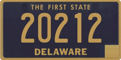 DE license plate 20212