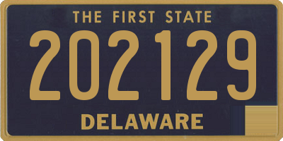 DE license plate 202129