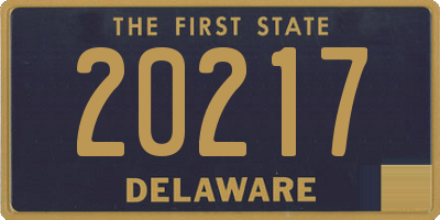 DE license plate 20217