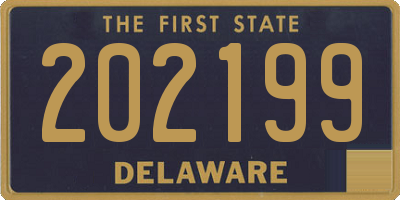 DE license plate 202199