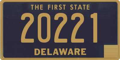 DE license plate 20221