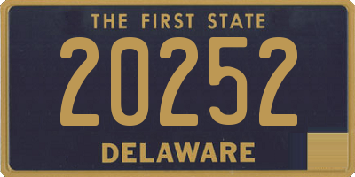 DE license plate 20252