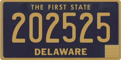 DE license plate 202525
