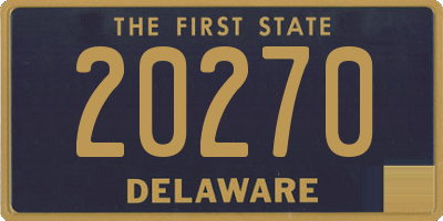 DE license plate 20270