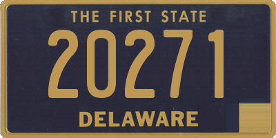 DE license plate 20271