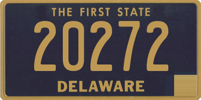 DE license plate 20272