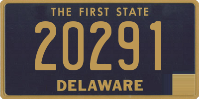 DE license plate 20291