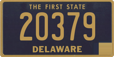 DE license plate 20379