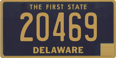 DE license plate 20469