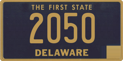 DE license plate 2050