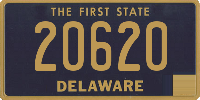 DE license plate 20620