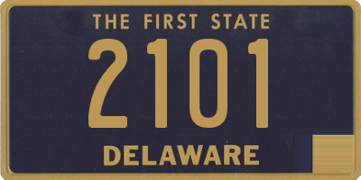 DE license plate 2101