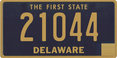 DE license plate 21044