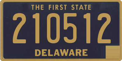 DE license plate 210512
