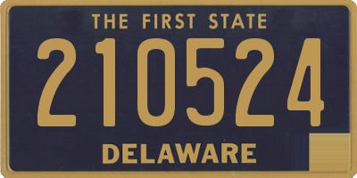DE license plate 210524