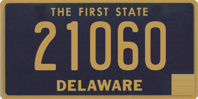 DE license plate 21060