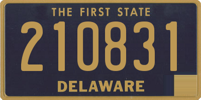 DE license plate 210831