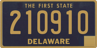 DE license plate 210910