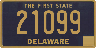 DE license plate 21099