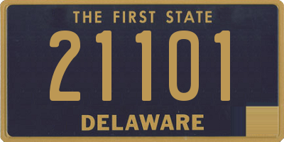 DE license plate 21101