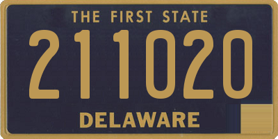 DE license plate 211020