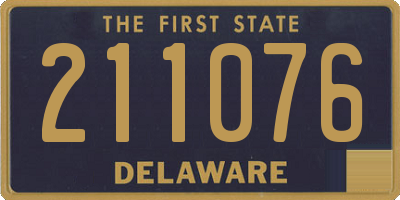 DE license plate 211076