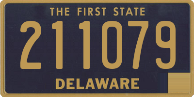 DE license plate 211079