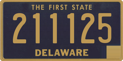 DE license plate 211125