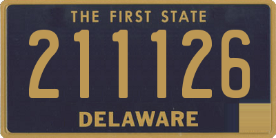 DE license plate 211126